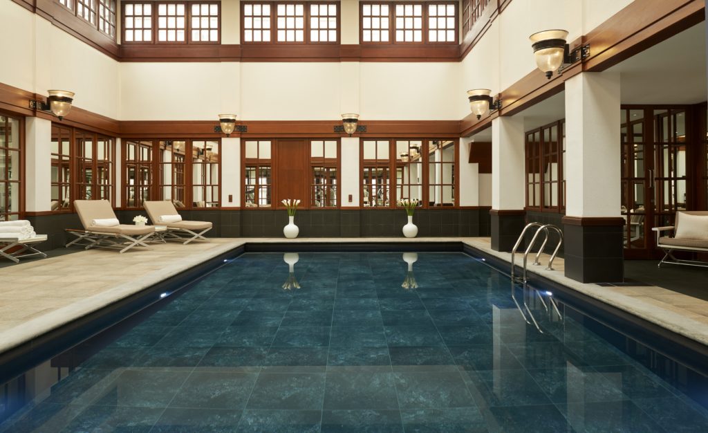 Nach dem Umbau verfügt das Savoy über einen grosszügigen Spa mit Therapieräumen und Pool.